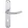 HOPPE Langschildgarnitur Mar.1138/273P Aluminium F1 grau