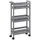 5five simply smart 5five - servierwagen mit Rollen 3 Ebenen colorama betongrau