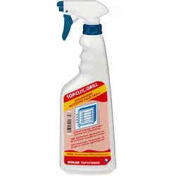 ECOLAB Topclin Grillreiniger, Maximale Reinigungsleistung durch ätzende Formulierung, 750 ml - Flasche (1 Karton = 4 Flaschen)