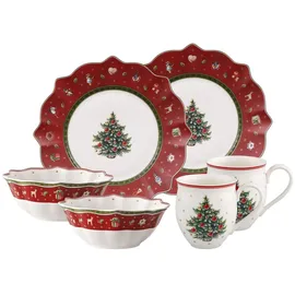 Villeroy & Boch Toy's Delight Breakfast for 2 6-tlg. rot