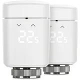 Eve 2er Pack Thermo (MATTER) Heizkörperthermostat, Weiß