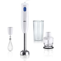 Braun Stabmixer MultiQuick 1 Stabmixer, Blau, Weiss