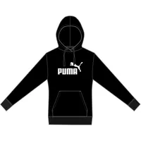 Puma Ess N1 Logo Kapuzenpullover Black S