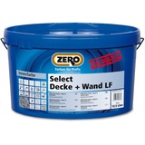 ZERO-Lack ZERO Select Decke + Wand LF Wandfarbe Innenfarbe Profi 12,5L RAL 7035 Lichtgrau