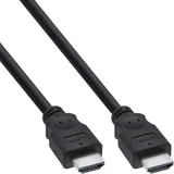 InLine HDMI-Kabel 17611E Stecker/Stecker 1,5 m Schwarz