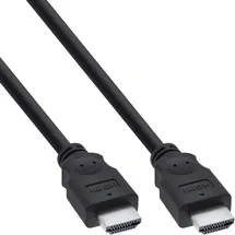 InLine HDMI-Kabel 17611E Stecker/Stecker 1,5 m Schwarz