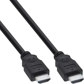InLine HDMI-Kabel 17611E Stecker/Stecker 1,5 m Schwarz