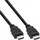 InLine HDMI-Kabel 17611E Stecker/Stecker 1,5 m Schwarz