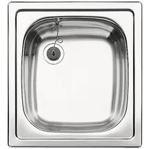 Blanco Top EE 4 x 4 edelstahl naturfinish + Handbetätigung