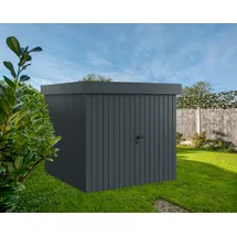 Hörmann EcoStar Gerätehaus 2,14 x 2,14 m Anthrazit