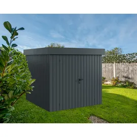 Hörmann EcoStar Gerätehaus 2,14 x 2,14 m Anthrazit