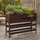 Proregal Hochbeet 120 x 82 x 30 cm Dunkelbraun