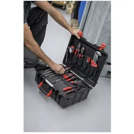Wiha Werkzeugkoffer Basic L mechanic 36-tlg. schwarz/rot