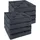 ASPERO Sitzauflage 40 x 40 cm grau 8 St.