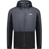 Mons Royale Herren Diversion Merino Wind Jacke (Größe L, schwarz)