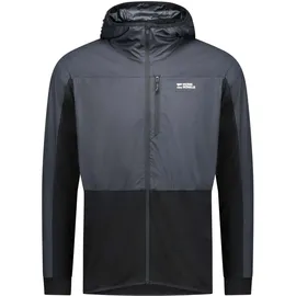 Mons Royale Herren Diversion Merino Wind Jacke (Größe L, schwarz)