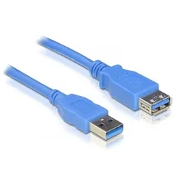 DELOCK Kabel USB 3.0 Verlängerung A Stecker > A Buchse 2m