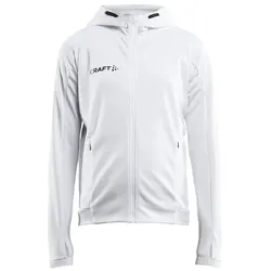 CRAFT Evolve Kapuzen-Trainingsjacke Kinder 900000 - white 146/152