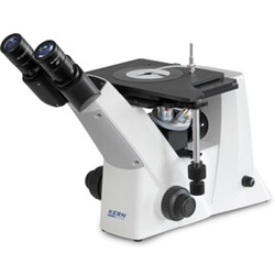 Kern Metallurgisches Mikroskop (Invers) OLM 170, Trino., 5/10/20/50×, 5W LED