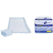 Meditrade 2066 Beesana Comflock Super Krankenunterlage, 60 cm Länge x 90 cm Breite (120-er pack)