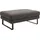 Schöner Wohnen Sitzbank Spin Schwarz 109 x 44 x 74 cm