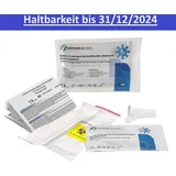 40x Safecare 1er Haltbarkeit 31/12/2024 BIO-TECH COVID-19 & Antigen Schnelltest Rapid Nasal Test | CE 2934 | Laientest Selbsttest + 1x BLT Desinfektio