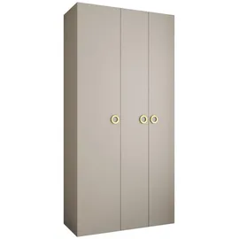 abiks möbel Drehtürenschrank COMO 120 x 245,5 x 50 cm Gold
