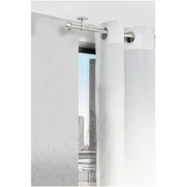 ONDECO Teleskopgarnitur 2in1 Farbe: Edelstahl-optik Größe: 120-210 cm