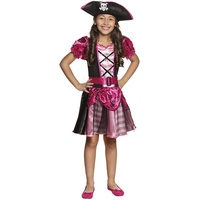 Boland - Kostüm für Kinder Piratin Nina, Kleid, Gürtel und Hut, Kostüm-Set Pirat, Karneval, Mottoparty