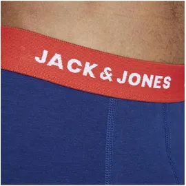 JACK & JONES JACLEE TRUNKS Schwarz/Blau L 10er Pack