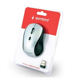 Gembird MUSW-4B-02 Wireless Mouse schwarz/silber