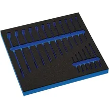 PROMAT Werkzeugmodul Leereinlage 2/3-Modul 4000 871 235,18-tlg.PROMAT