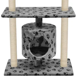 vidaXL Katzen-Kratzbaum Sisal 95 cm grau