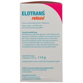 STADA Elotrans reload Orangen-Geschmack 15 Beutel