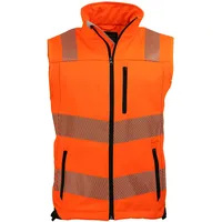 ASATEX Warnweste, Gr. XL orange/schwarz Gr. XL