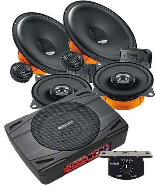 Opel Corsa D Soundpaket Bass + Lautsprecher