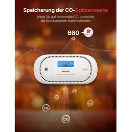 X-Sense XC01-WR Weiß inkl. Batterie 1 St.