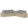 vidaXL Sofa Set 7-tlg. Beige/Grau Loungesofa
