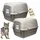 GarPet Katzentoilette XXL Taupe/Beige