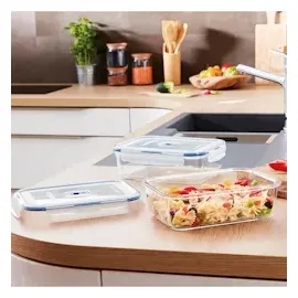 Luminarc Pure Box Active rechteckig transparent 16 x 11 x 6 cm 0,82 l 6-teiliges Set