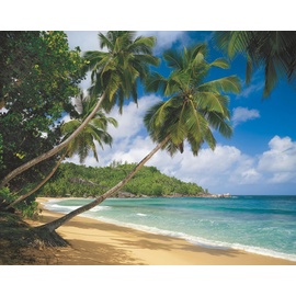 Sunny Decor 368 x 254 cm, 8-Teilig, Fototapete, Seychellen