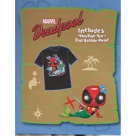 Funko Pop! Deadpool Marvel Meerjungfrau Mit T-shirt - Multicolor - L