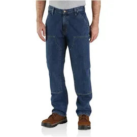 CARHARTT Double-Front Logger Jeans Blau (H45)