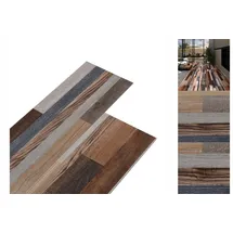 vidaXL PVC-Fliesen 5,02 m2 2 mm Selbstklebend Mehrfarbig