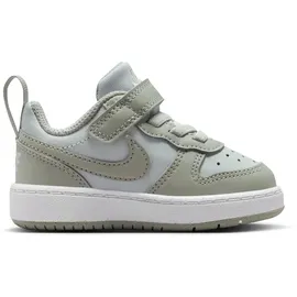 Nike Court Borough Low Kinder Silber/Grau/Weiß 27