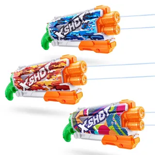 Zuru Wasserpistole X-Shot Skins Pump Action Fast Fill