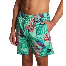 Hurley babylegs Division Herren Cannonball Volley 17' Badeshorts, Tropical Mist, L
