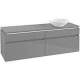 Villeroy & Boch Legato Waschtischunterschrank für ein Waschbecken R | 4 Auszüge | Breite 1600 mm##Mit LED-Beleuchtung Für .. B598L0FP