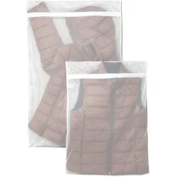Tchibo - 2 XL-Wäschenetze - weiß