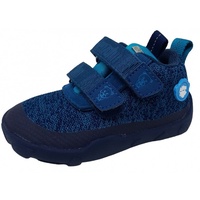 Affenzahn Mini Happy Smile Bear Sneaker Blau, Größe: 28, AFZ-SHS-30118